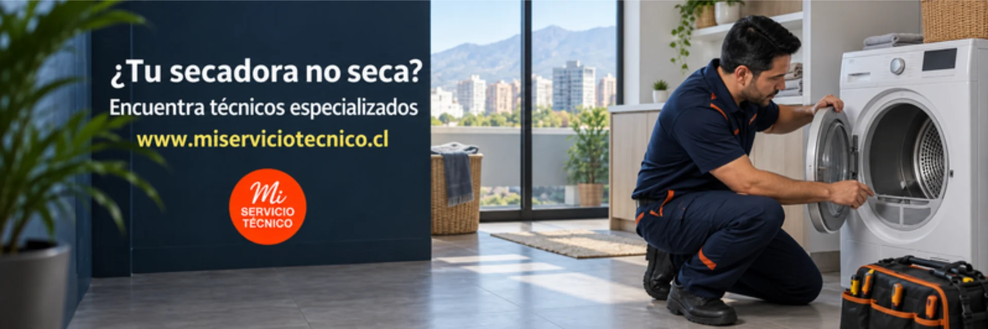¿Tu secadora no seca? Encuentra técnicos independientes en Mi Servicio Técnico