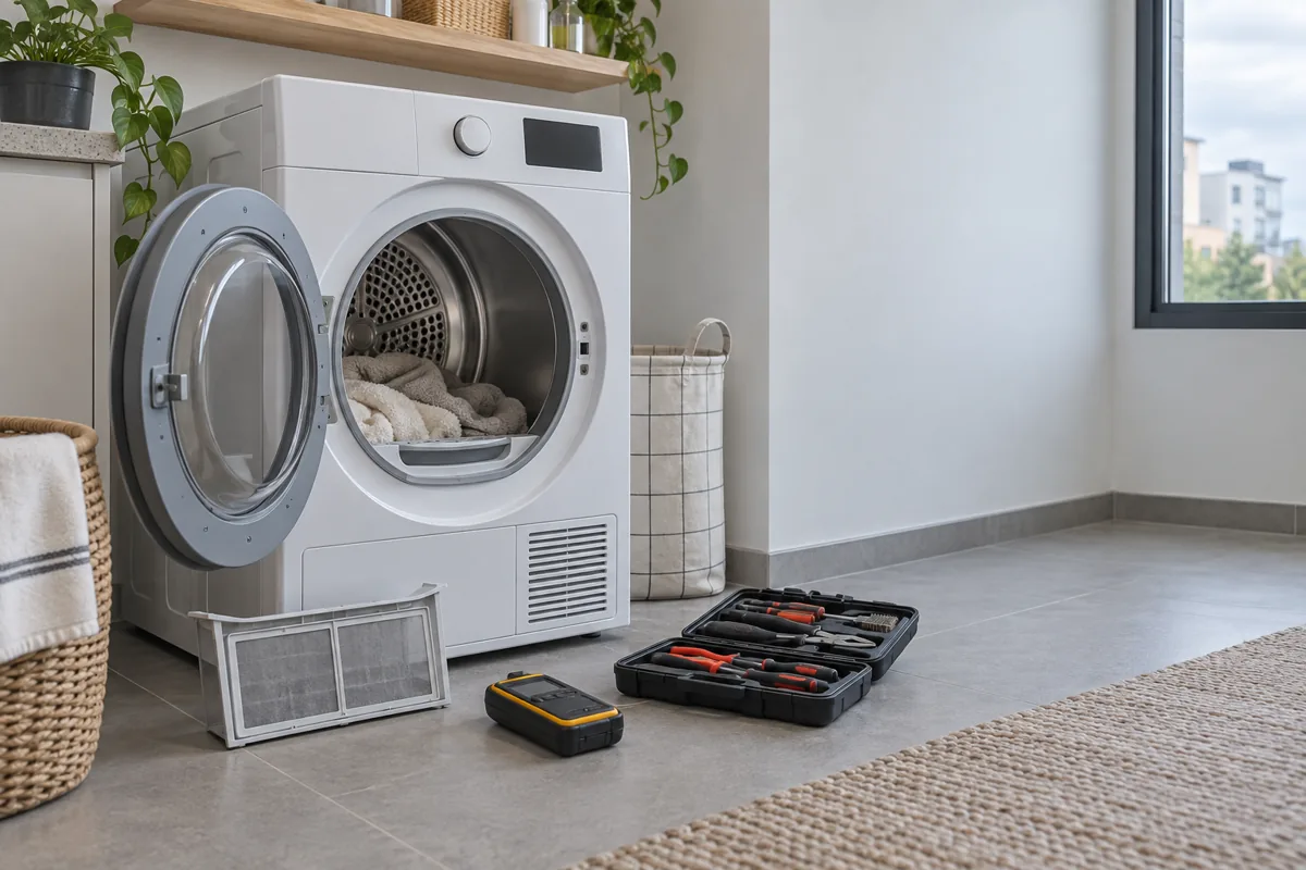 Secadora Whirlpool no calienta: 7 causas y qué revisar